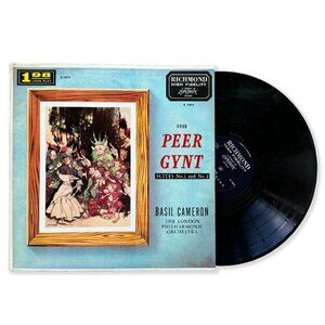 Vintage 50s Grieg "Peer Gynt Suites" Vinyl Record – Classical Collector’s Gem
